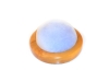 Puntaspilli professionale grande azzurro con base in legno