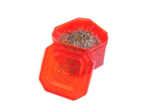 Confezione grande di spilli HIRSCH No.8 acciaio fine 0,7 x 34mm (500gr)