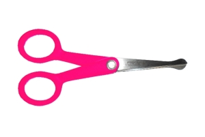 FISKARS Avanti school and craft scissors with child protection tip red