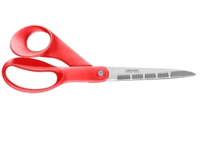 FISKARS Avanti kitchen scissors serrated 8"/21cm red