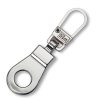 Occhiello Fashion Zipper argento argento