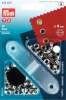 Œillets inoxydables 4mm 50 pièces avec outil...