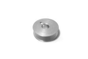 Unterfaden-Spule (22/6x8.4mm) vernickelt, einteilige Industriequalität