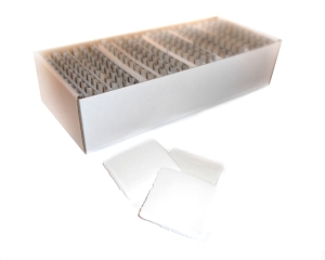 Tiza sublimable autoextinguible blanca (1-2 días visible) caja de 50