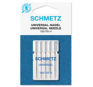 SCHMETZ universal needle 130/705 H | 15X1 H NM:100/SIZE:16 (5 needles blistered)