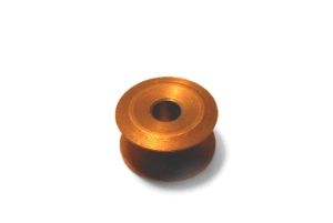 Unterfaden-Spule (21.4/6x11.7mm) brüniert, einteilige Industriequalität