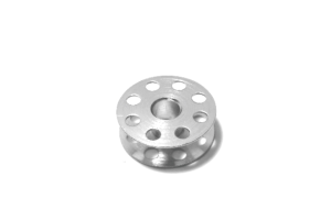 Unterfaden-Spule (22/6x7.4mm) vernickelt, einteilige Industriequalität