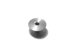 Bobbin thread (17.5/3.8x10.6mm) stainless steel, one-piece industrial grade