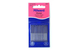 
MILWARD #A845 SHARPS Sewing Needles Long Size 5