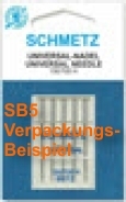 SCHMETZ Schnellnäher-Spezialnadel HLX5 | 130/705 H KK NM:65/SIZE:9 (5 Nadeln geblistert)