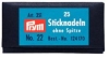 Agujas de bordar sin punta nº 22 0,90 x 40 mm, letra...