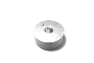 Unterfaden-Spule (23.5/6x9.1mm) Aluminium, einteilige Industriequalität