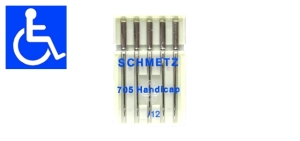 SCHMETZ Eye Slot Needles (Handicap) 705 HDK