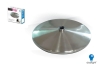 DAYLIGHT Slimline Pied de table acier chromé...