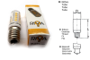 
RIVA LED 220-240V 2.5W E14 (tube/ampoule 16x58.5 clair)...