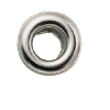Eyelets discs silver 5 mm card 40 pieces