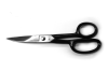 W&S Solingen industrial / leather scissors with short...