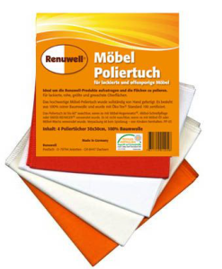 Renuwell Möbel-Poliertuch 100% Baumwolle 4er-Pack