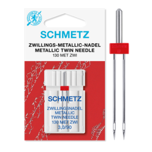 SCHMETZ Metallic-Zwillingsnadel 130/705 H-MET ZWI