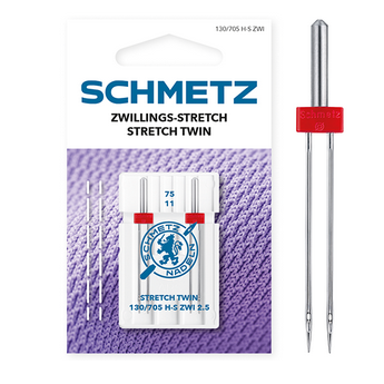 Stretch-Zwilingsnadeln zum halben Preis